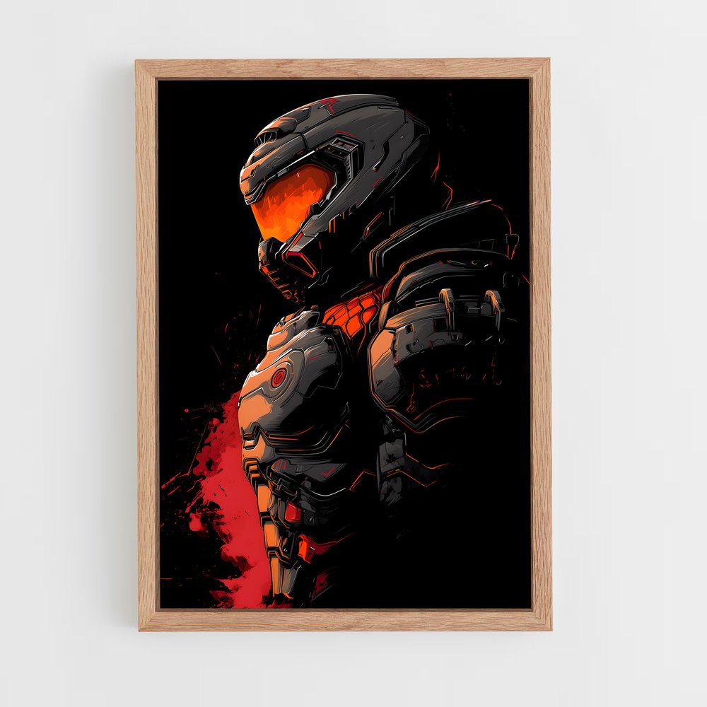 Poster Doom Slayer: Ascension Rouge (vue 4)
